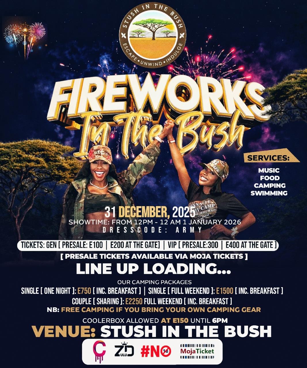 Fireworks In The Bush Pic